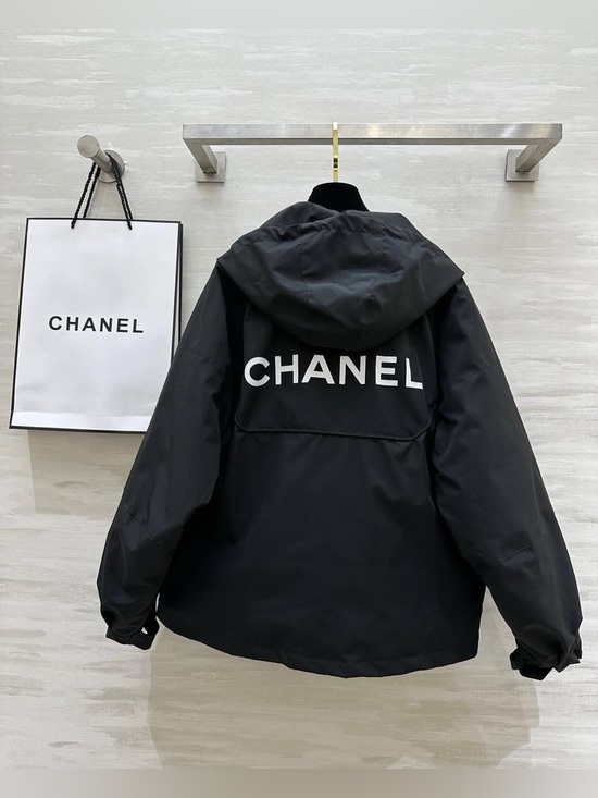 Chanel paris Jackets & Blazers - Chanel Women's Black Jacket Oversized
